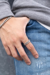 【chain ring】 / SILVER