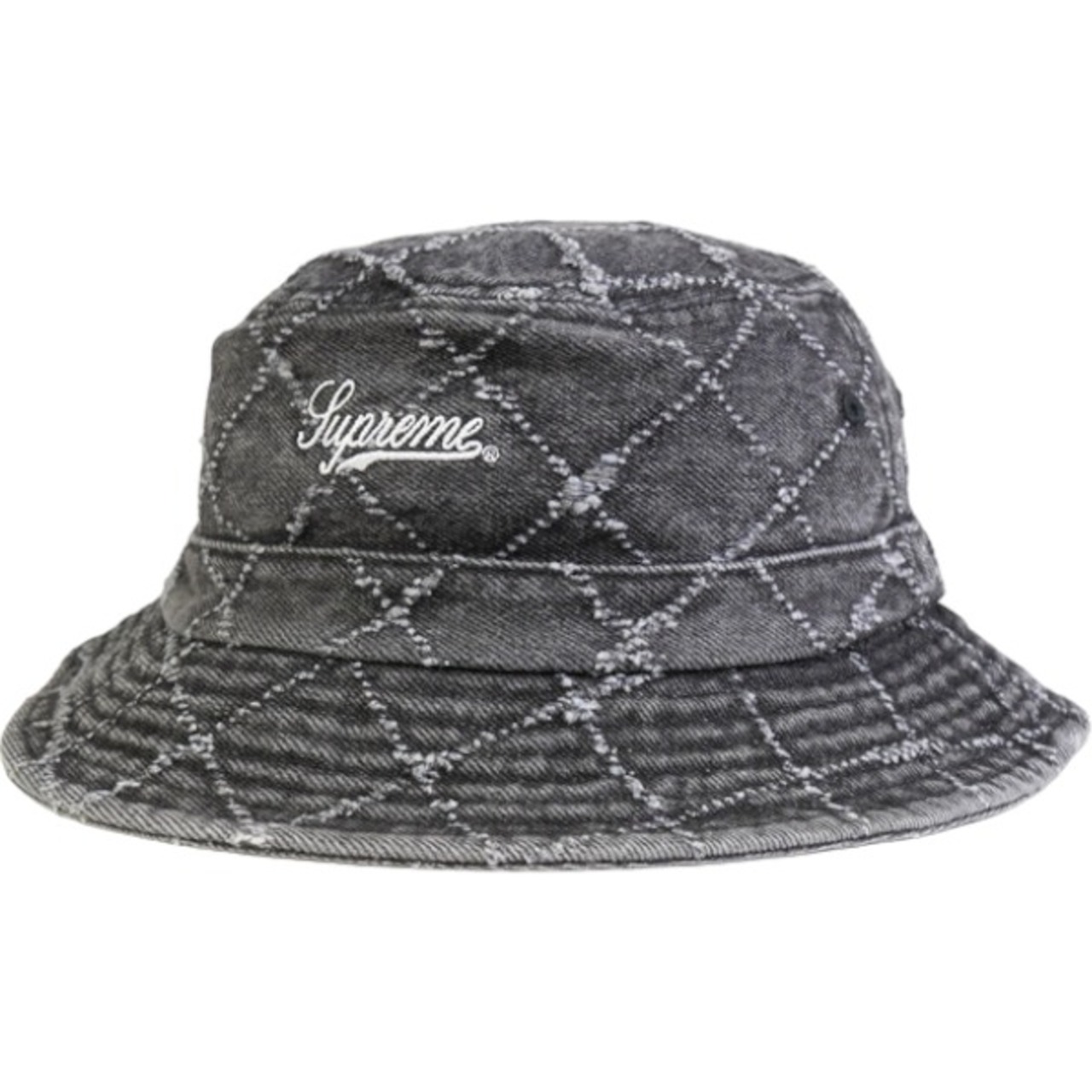 Size【S/M】 SUPREME シュプリーム 23AW Punched Denim Crusher Black 
