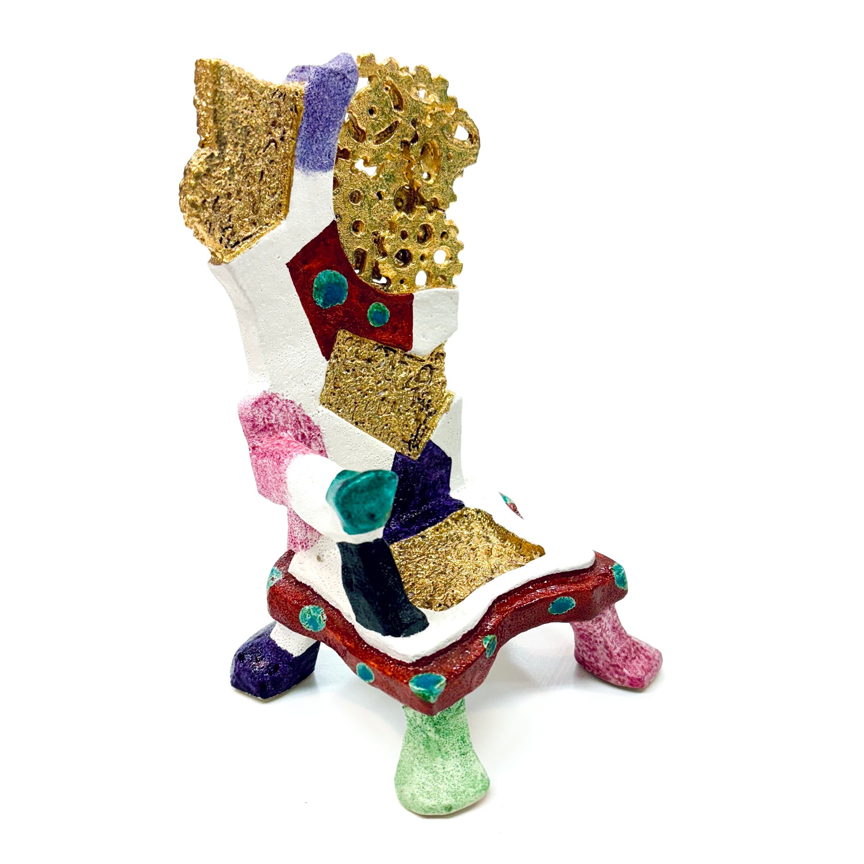 陶椅子 オブジェ (2403103) | 陶芸家 熊本栄司 ONLINE SHOP