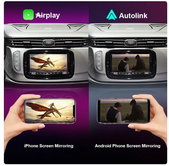 アルファロメオ ジュリエッタ carplay androidAuto インターフェース