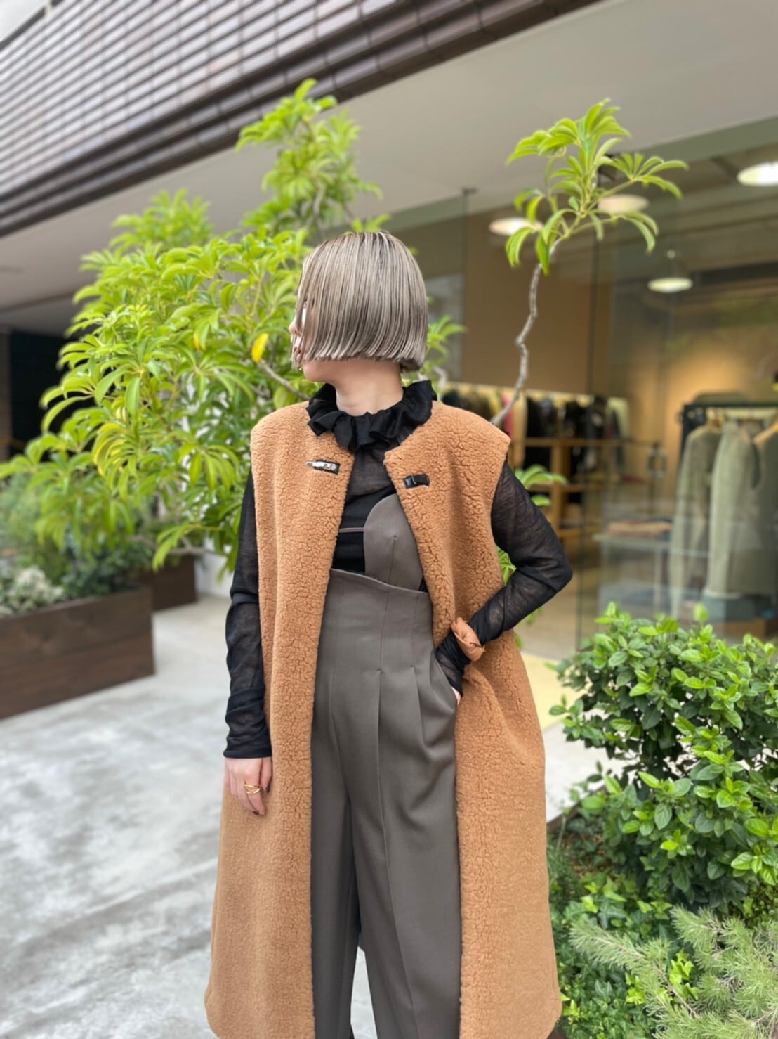 22AW】CINOH チノ / BOA GILLET | TRENTオンラインショップ 