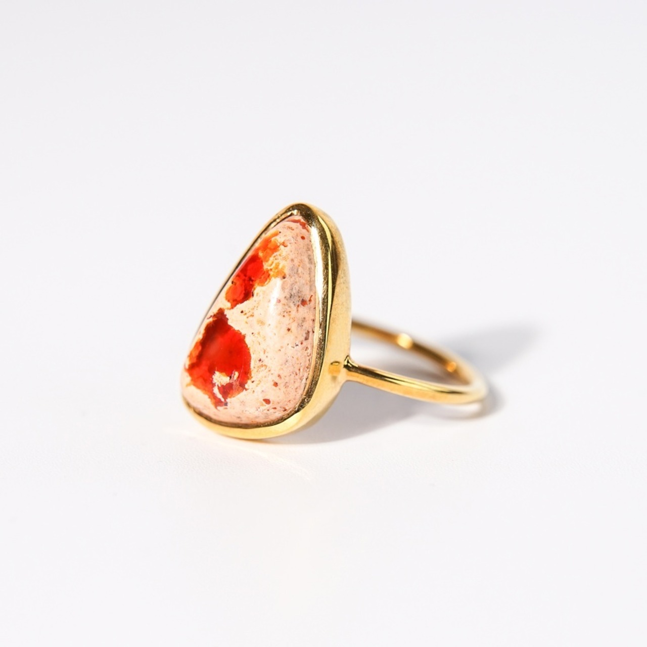 【15号】カンテラオパール リング