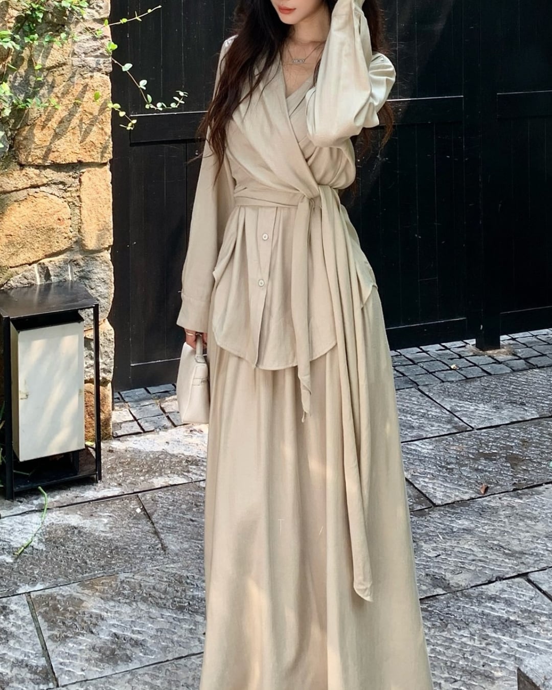 リネンブレンドラップセットアップ A25008