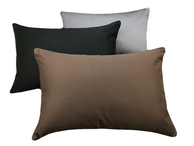 厚手生地の枕カバー コットン100% 43×63cm シンプルカラー 日本製