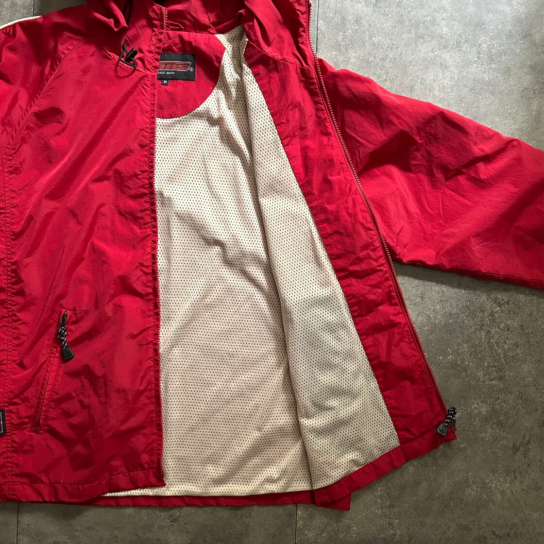 90s- vans ヴァンズ マウンテンパーカー/ナイロンジャケット M レッド 