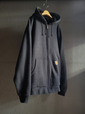 Carhartt パーカー ジップアップ ヘビーオンス メッシュライナー カーハート 古着