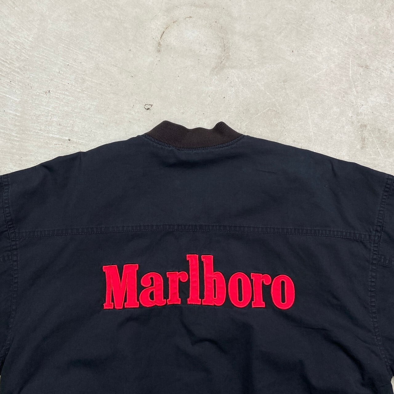 90年代 Marlboro マルボロ リバーシブル ブルゾン メンズL-XL相当 古着 