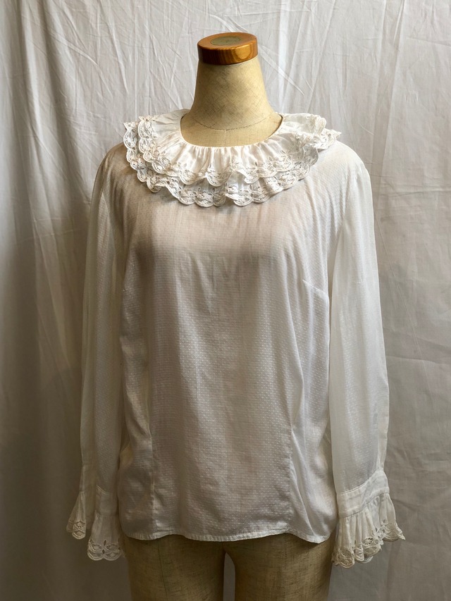 Ruffle Collar Blouse