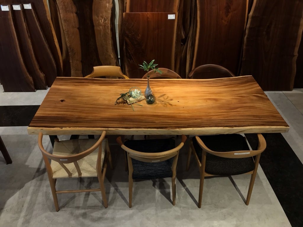 モンキーポッド_2150×890-850-870×53_横浜元町店_テーブル天板/一枚板