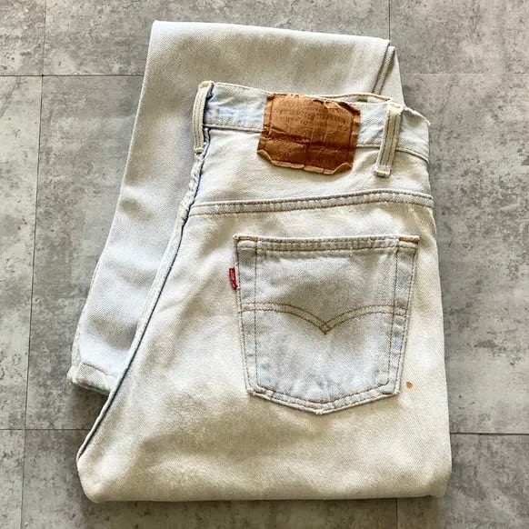 W30 L34】90s US.Levis 501 リーバイス エルパソ工場(522) ボタン裏