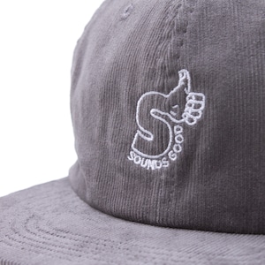 SOUNDS GOOD CORDUROY CAP #BLACK