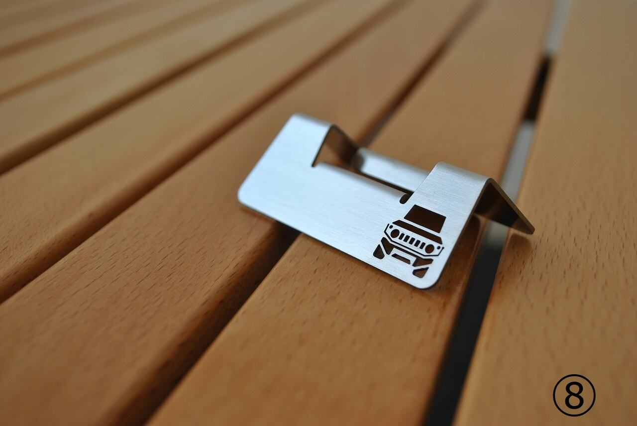 セミオーダー オリジナルアウトドア箸置き 4個用ページ 送料込み