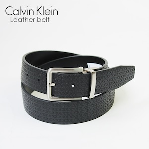 【ck-11kj020004】Calvin Klein Jeans カルバンクライン ジーンズ メンズ レザーベルト CKロゴ バックル レザー ベルト 11CK020004　リバーシブル メンズ ブランド ロゴ文字デザイン かっこいい