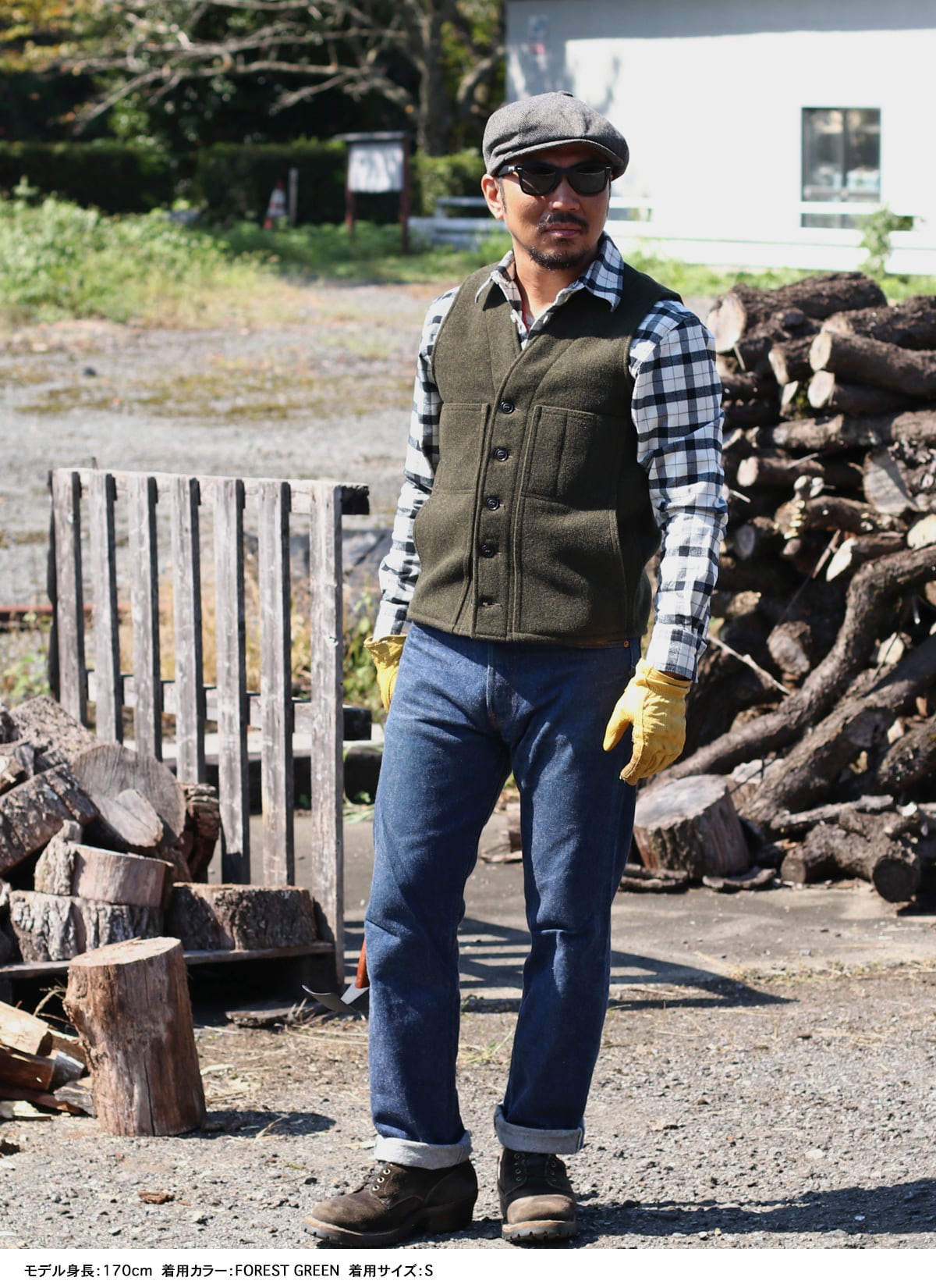 FILSON フィルソン MACKINAW WOOL BEST マッキーノウールベスト ALASKA