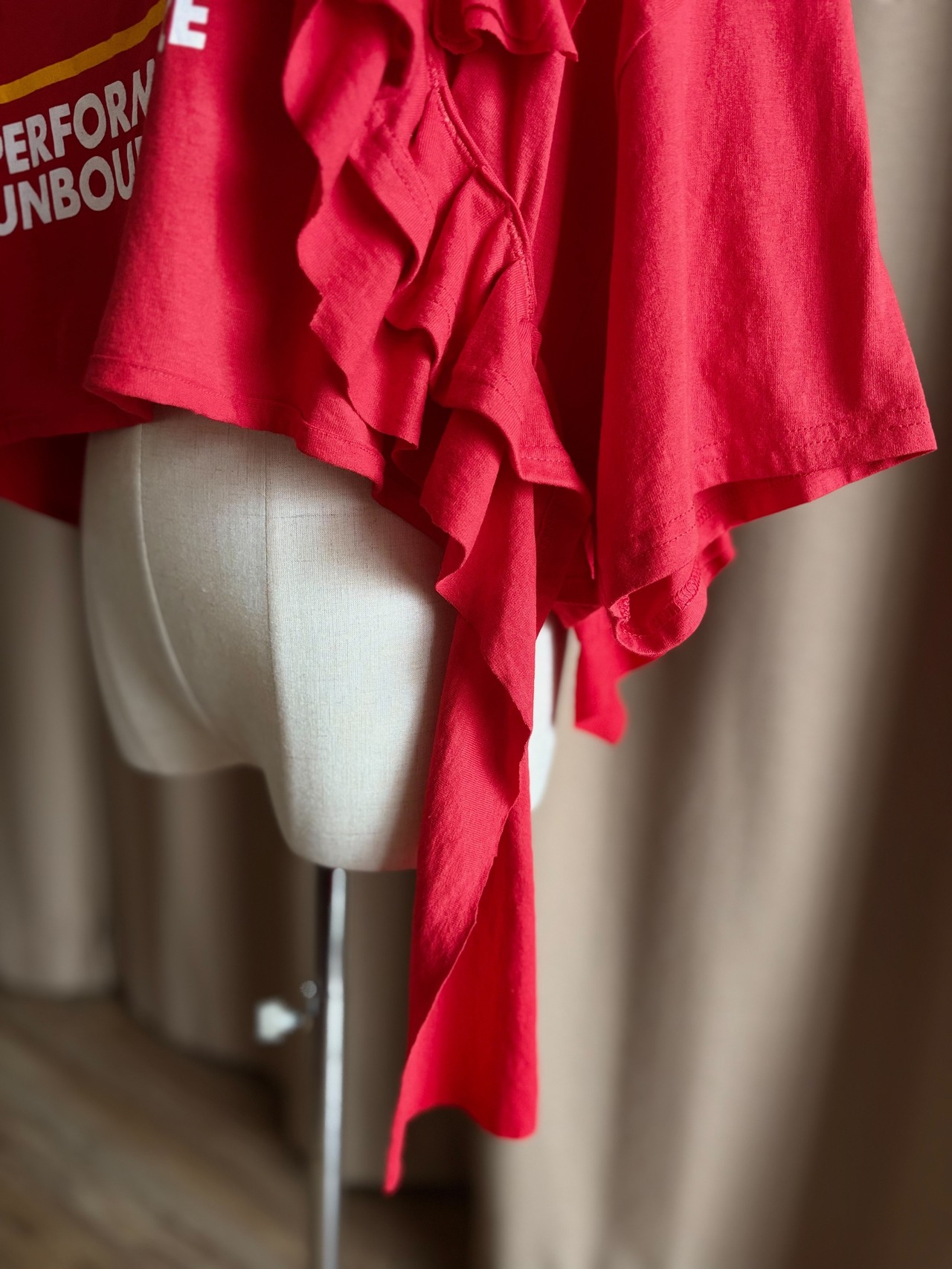 asymmetrical drape frill remake t-shirt-5279-6