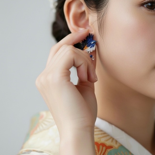 瑠璃の福音　耳飾り