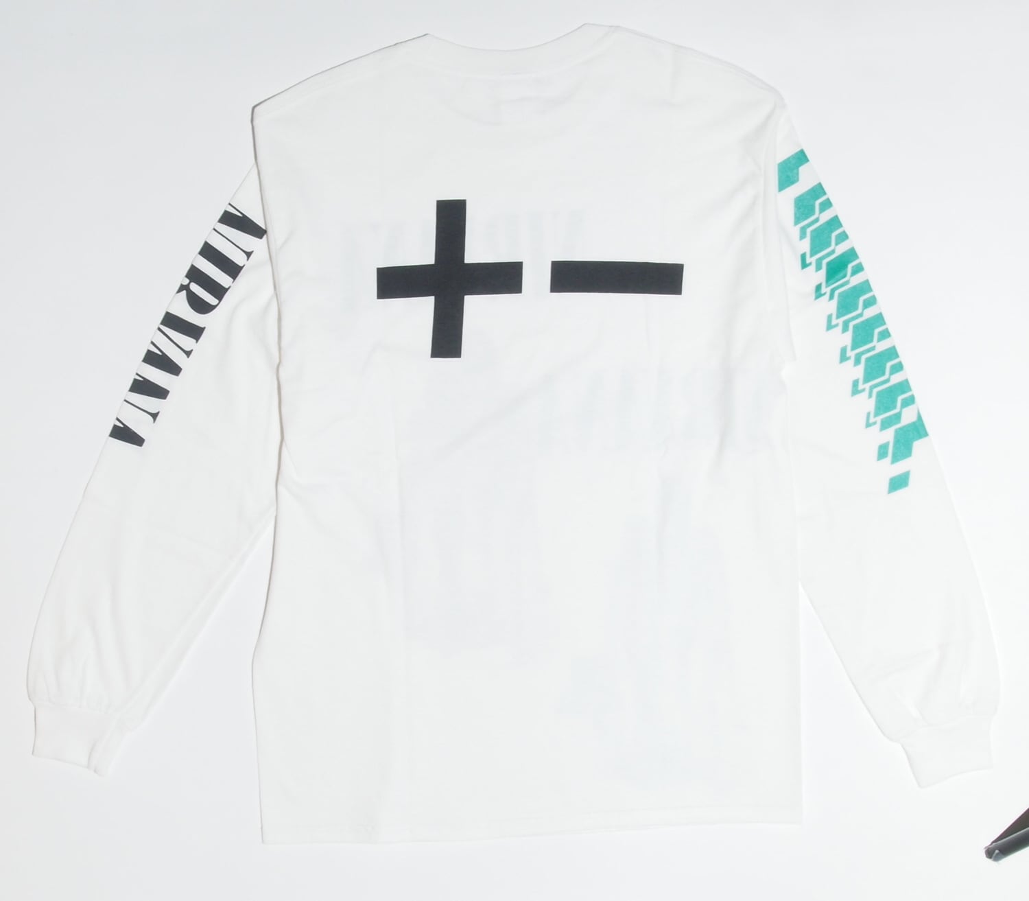 US×Jeff Ross×DUMMY NIRVANA hand print l/s T-shirts(JHON&YOKO) | dummy