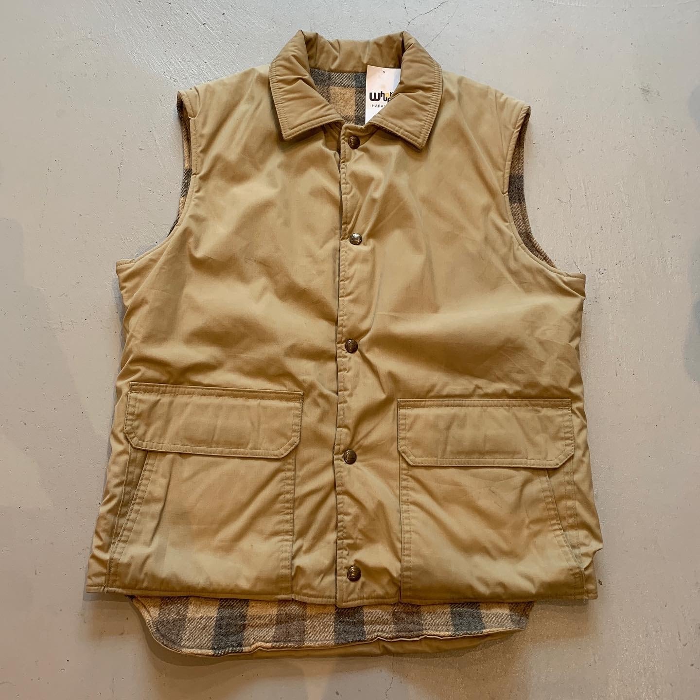 70s Woolrich reversible down vest【高円寺店】 | What'z up