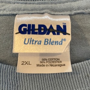 【GILDAN】インディアナ州の歯医者さん Tシャツ ロゴ XXL スカイブルー ビッグサイズ US古着 アメリカ古着