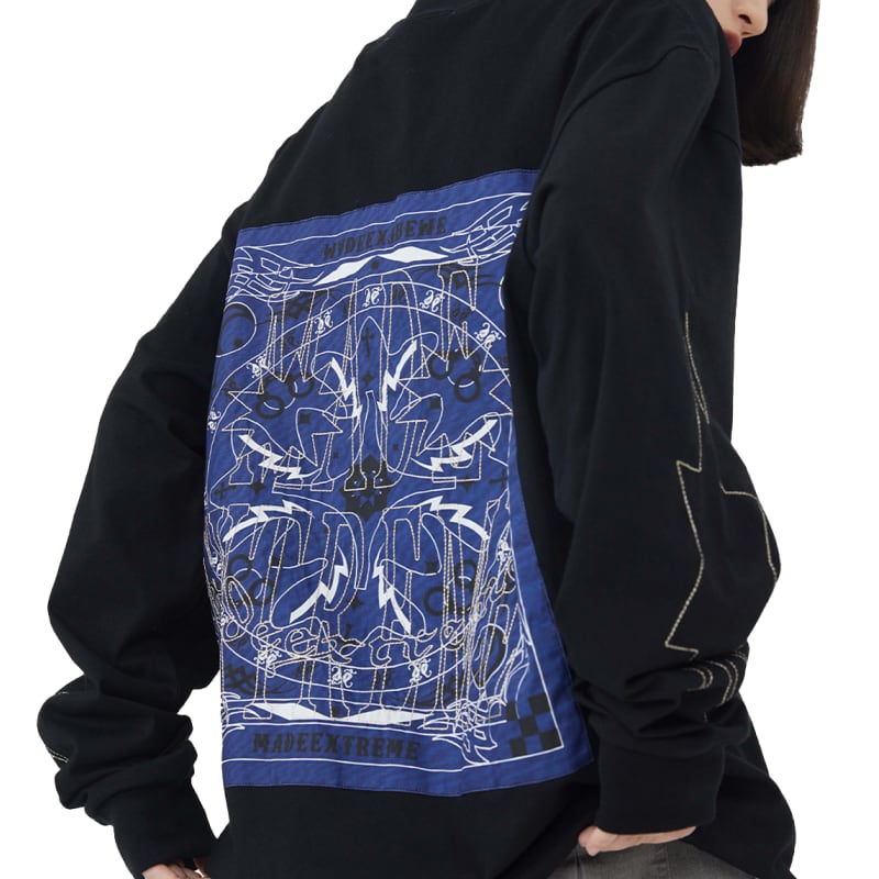"魔" High Street Long Sleeve Shirt