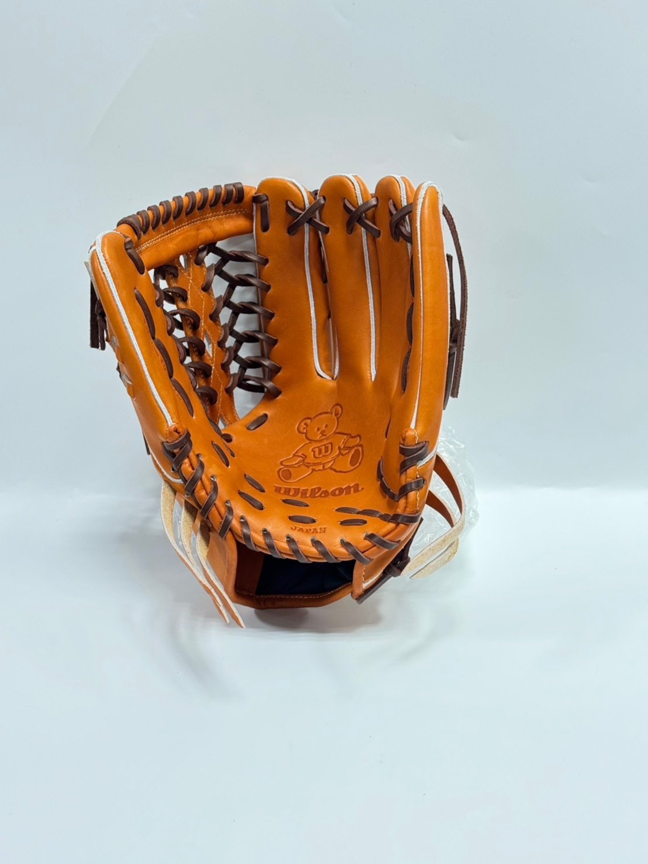 超限定　Wilson硬式外野手用　Tオレンジ×Dブラウン・画像5