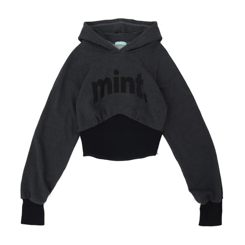 corset hoodie. [DARK GREY]