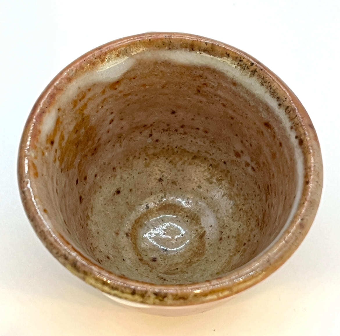 酒器展】今井政之 象嵌赫志野風鞠酒盃 / Masayuki IMAI Guinomi 酒器展】今井政之 象嵌赫志野風鞠酒盃 / Masayuki IMAI Guinomi