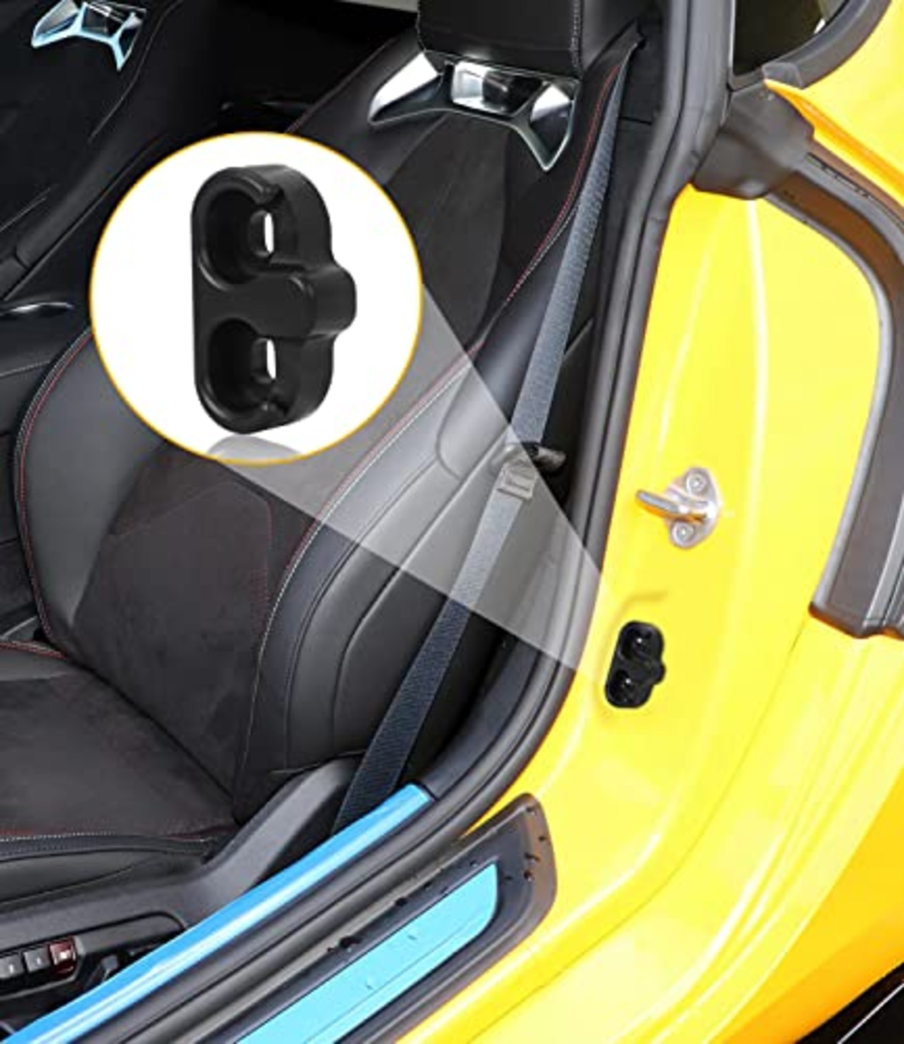 Alpha Rider ロードスター用ドアウェッジ 2pcs ツール付け NA/NB/NC/ND/アバルト124スパイダーに適用 剛性を上げる 異音防止 簡単装着 コンバーチブルド用