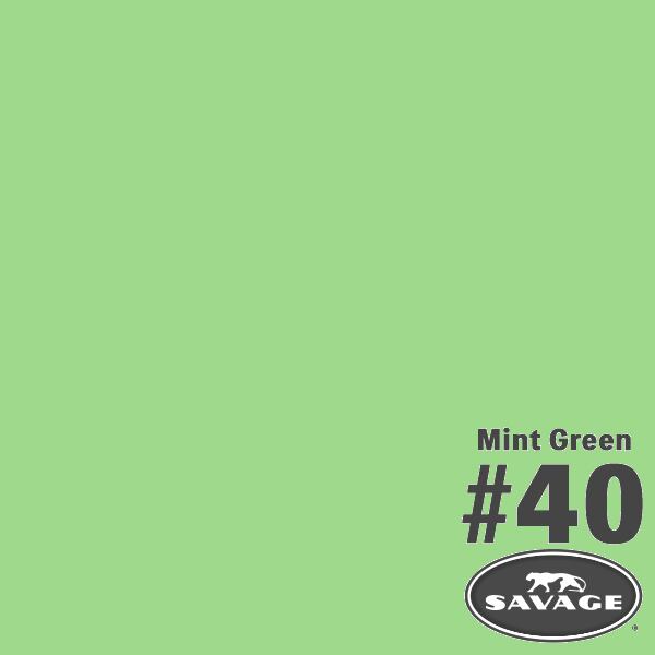 2.72m幅x11m巻 #40ミントグリーン Savage（サベージ）バックグラウンドペーパー | takeonline.paper powered  by BASE