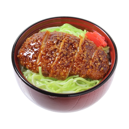 [0000]食品サンプル屋さんのミニ丼（ソースかつ丼）【メール便不可】