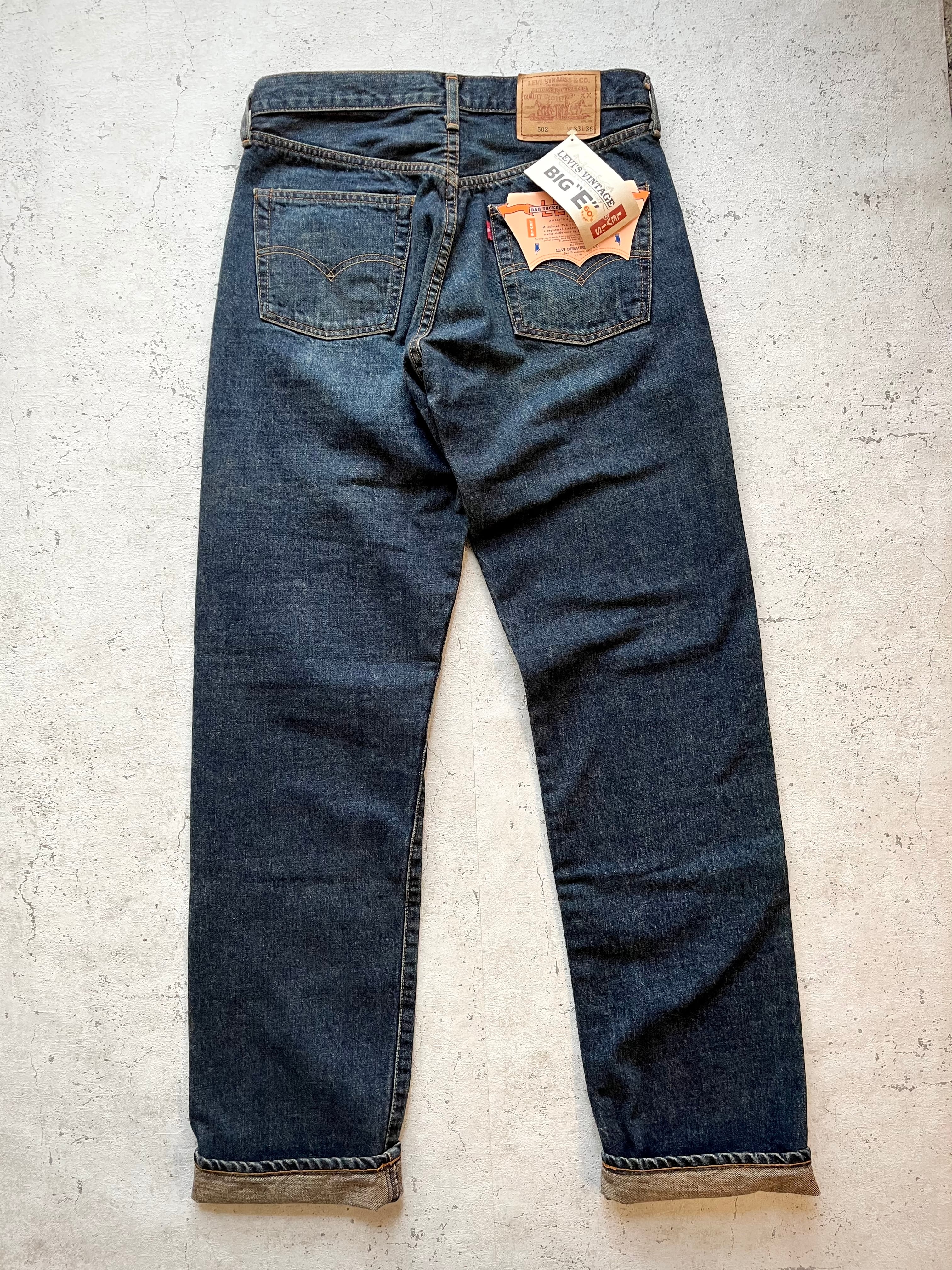 DEAD STOCK 90s LEVI'S 502-XX Big-E 140th 60s MODEL USED 