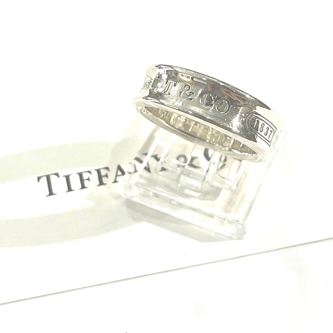 希少サイズ【TIFFANY&CO】 【17号】2533 T&CO ティファニー ナロー