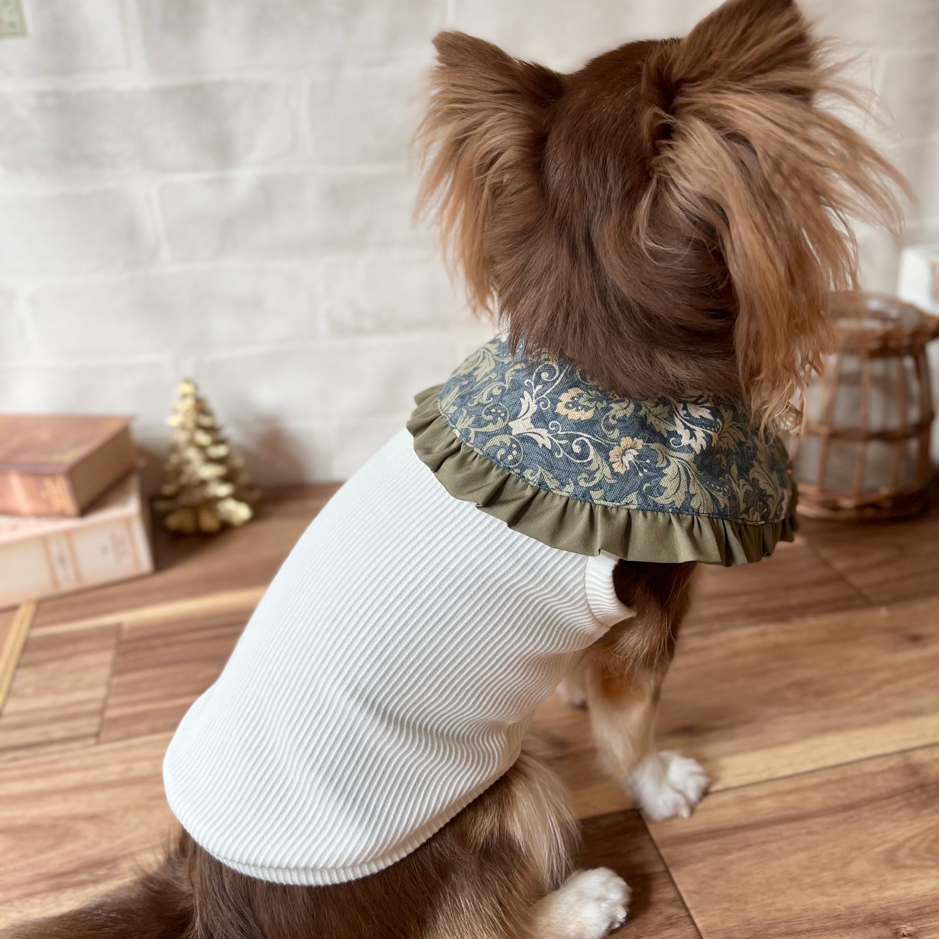 予約】お揃い付け襟(飼い主さん用) | wakairo｜