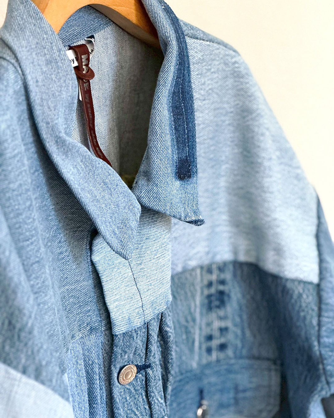 sunny side up】denim 1st back wide jacket | Parc-nique