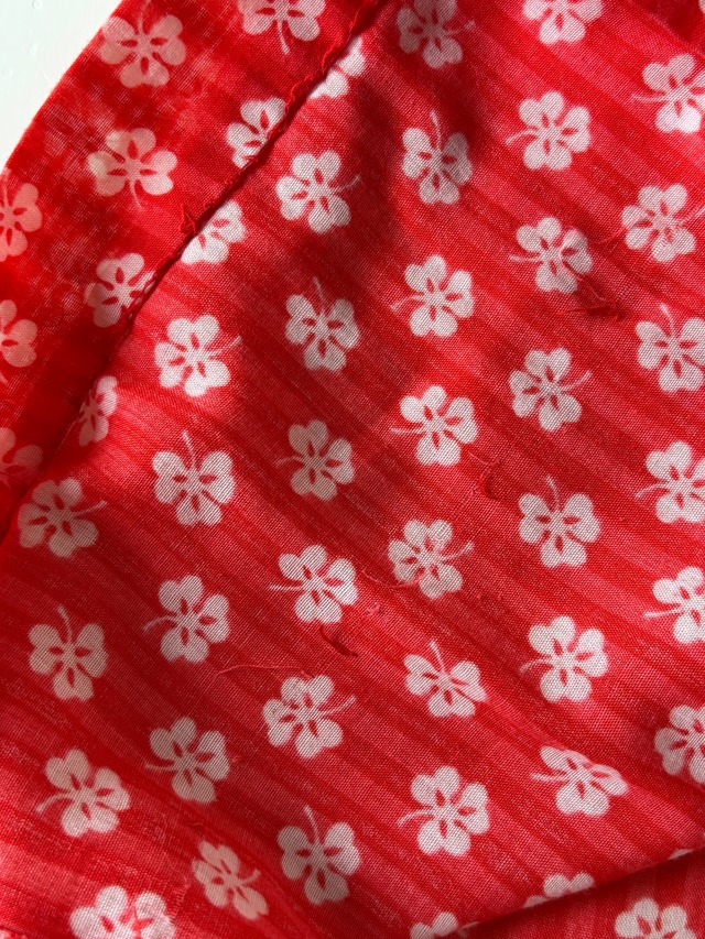 【4-5T相当・vintage】クローバー柄dress