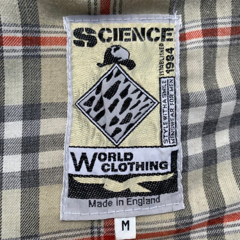 SCIENCE WORLD CLOTHING モッズコート S 黒 SCIENCE WORLD CLOTHING