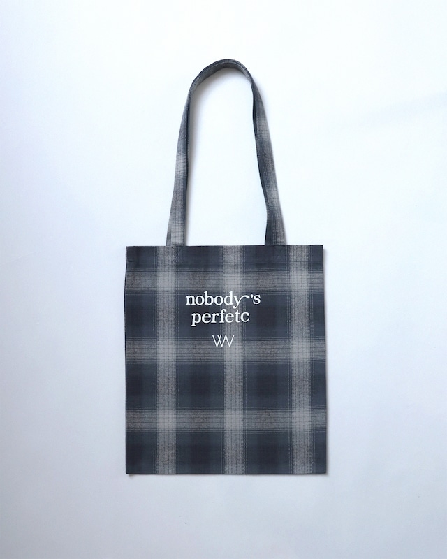 WV Original / nobody’s perfetc Tote Bag - Blue