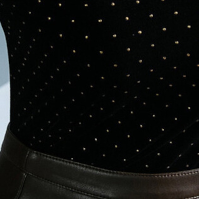 ネックリボン ロングスリーブ Vネック ダンストップス ds1410