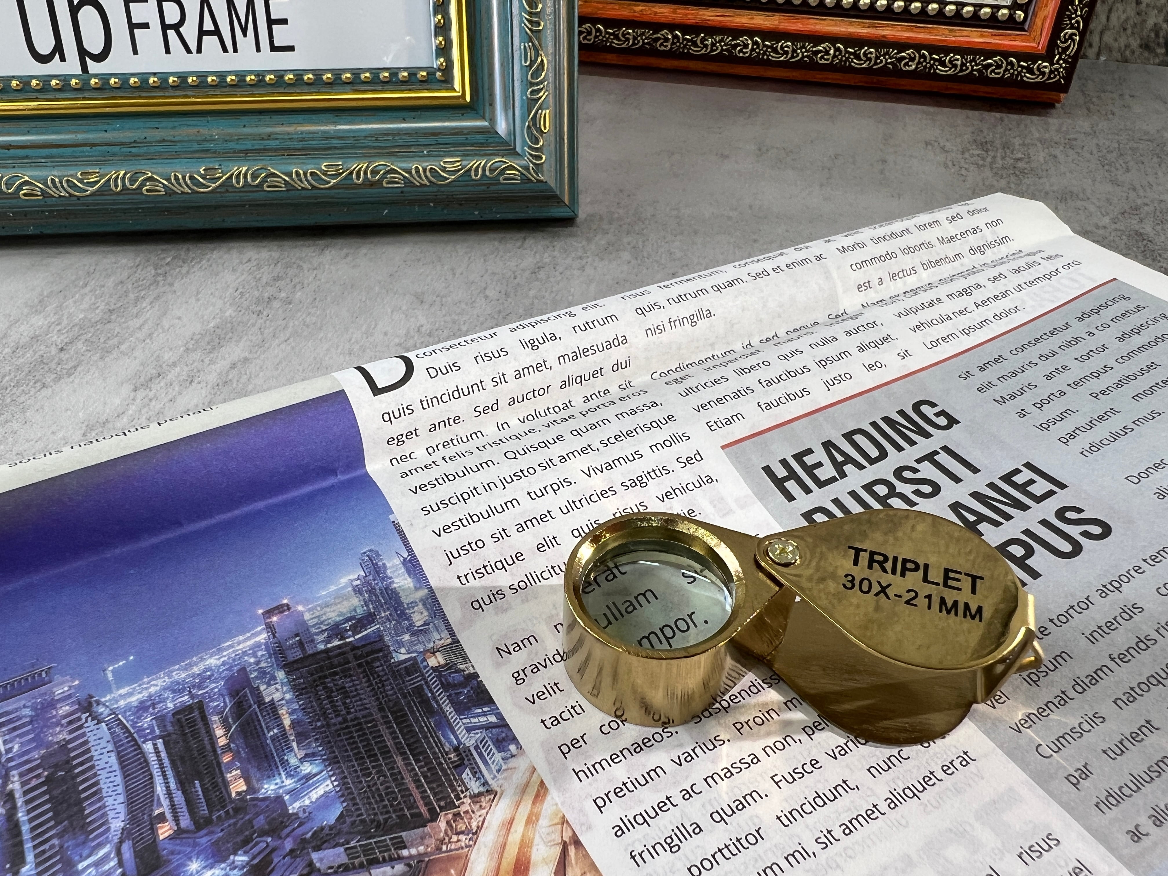 アンティーク コンパクト虫眼鏡 Antique Small Magnifying Glass | PAY ID