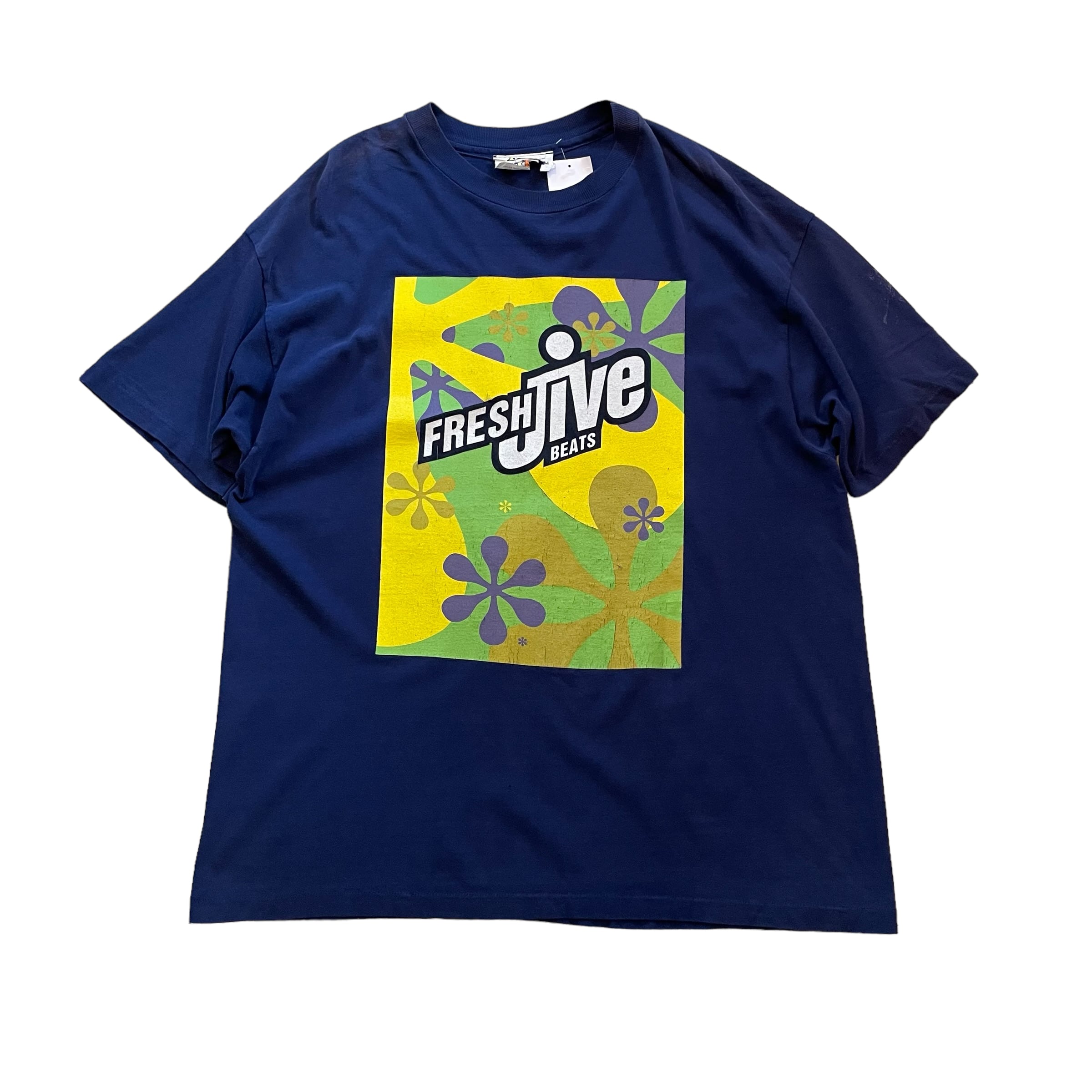 90s FRESH JIVE T-shirt | What’z up powered by BASE
