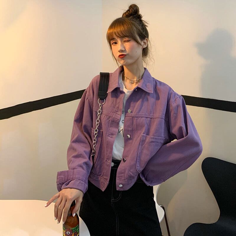 スタイルスタンダードジャケット スプリングルーズコート レトロ 春物 萌量不足84702484153