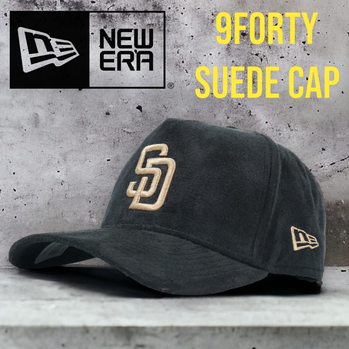 ◇日本未発売◇NEWERA 9FORTY San Diego Padres Suede Cap 
