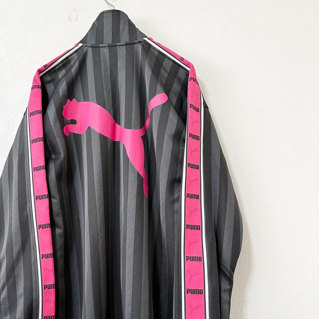 美品☆90s☆PUMA/プーマ☆ジャージ☆トラックジャケット☆グレー 