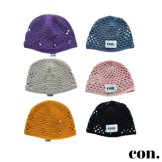 【取寄】con|handmade con beanie|ハンドメイドコーンビーニー|FREE|toddler|26 autumn