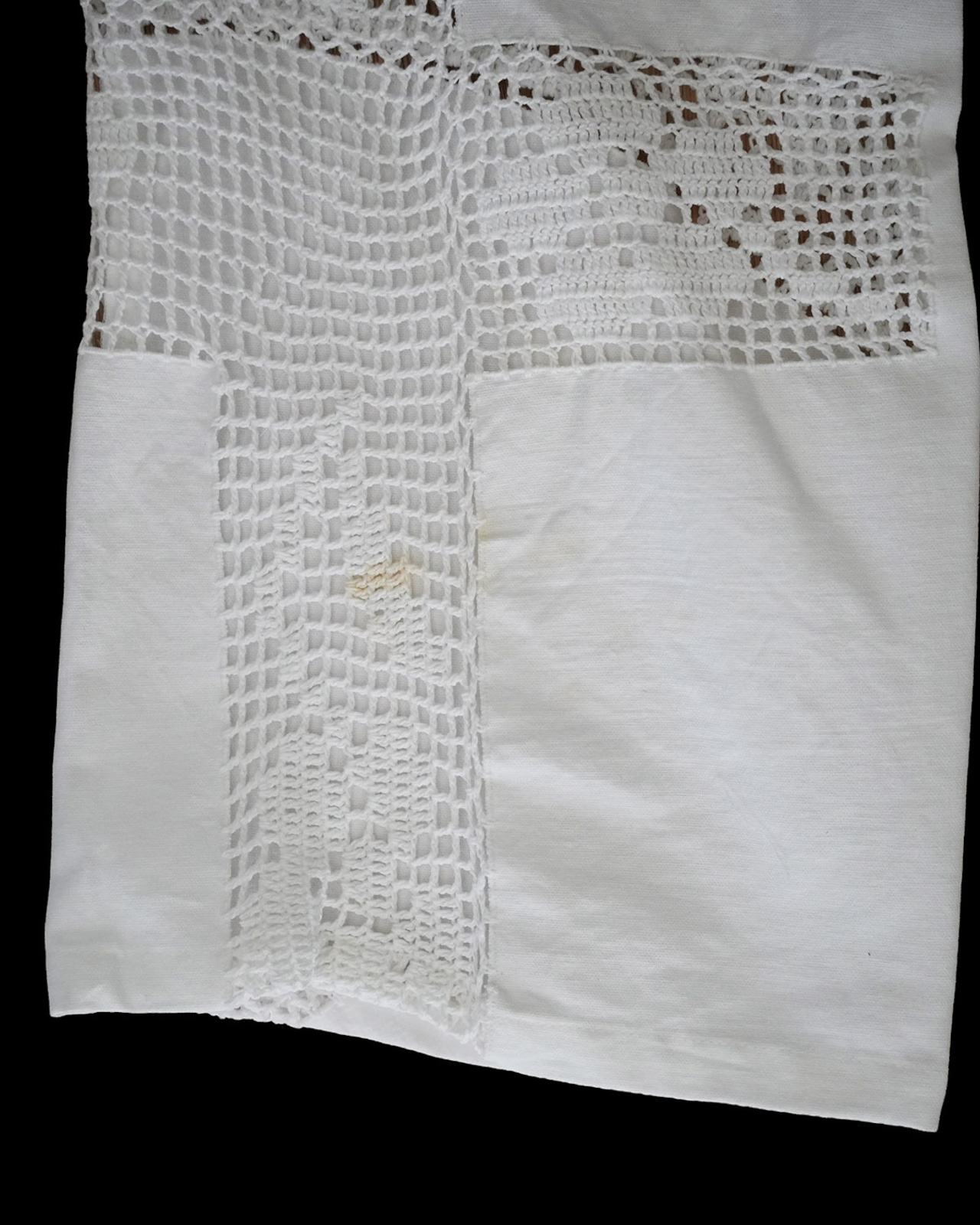 vintage lace pants grape
