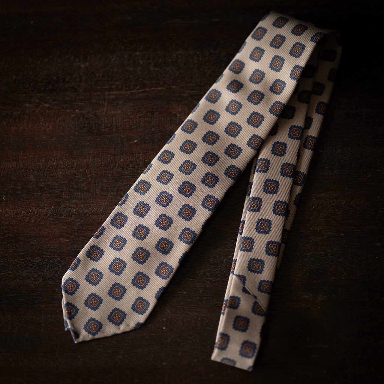 新品タグ付Albeni 1905 アルベニ ネクタイ アルベニ ネクタイ ネイビー