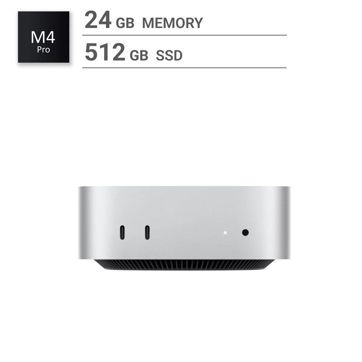 Apple/Mac mini M4 10コアCPU&10コアGPU/16GBメモリ/256GB SSD/MU9D3J