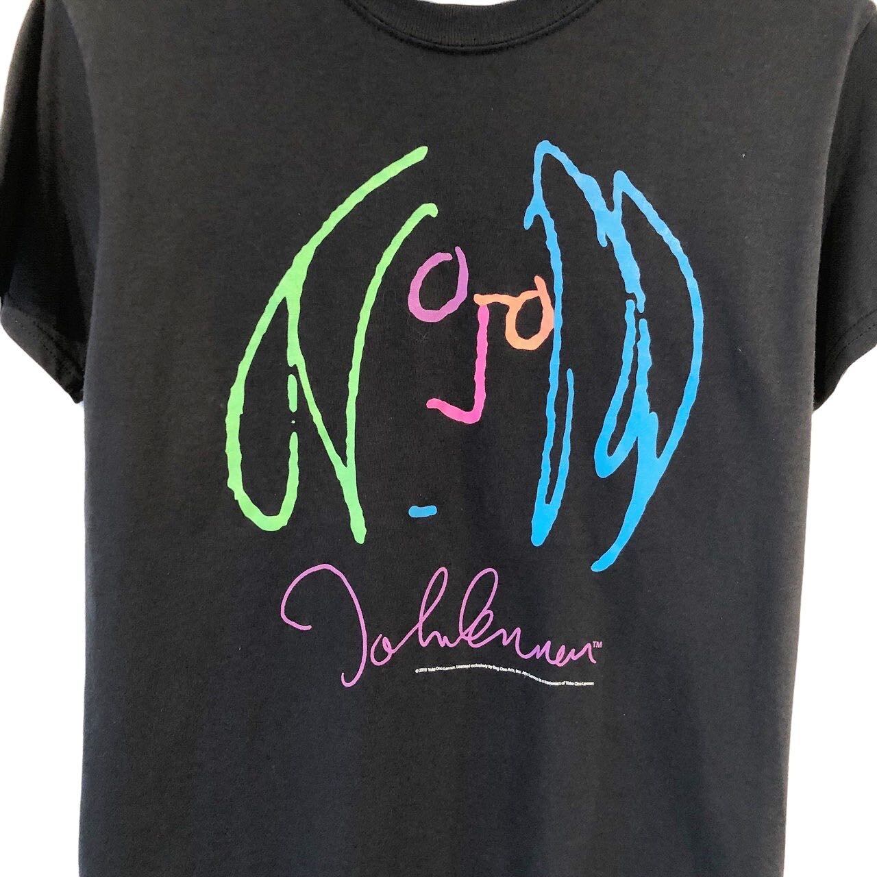 John Lennon アートTシャツ yoko ono screenstars 選べるサイズ展開