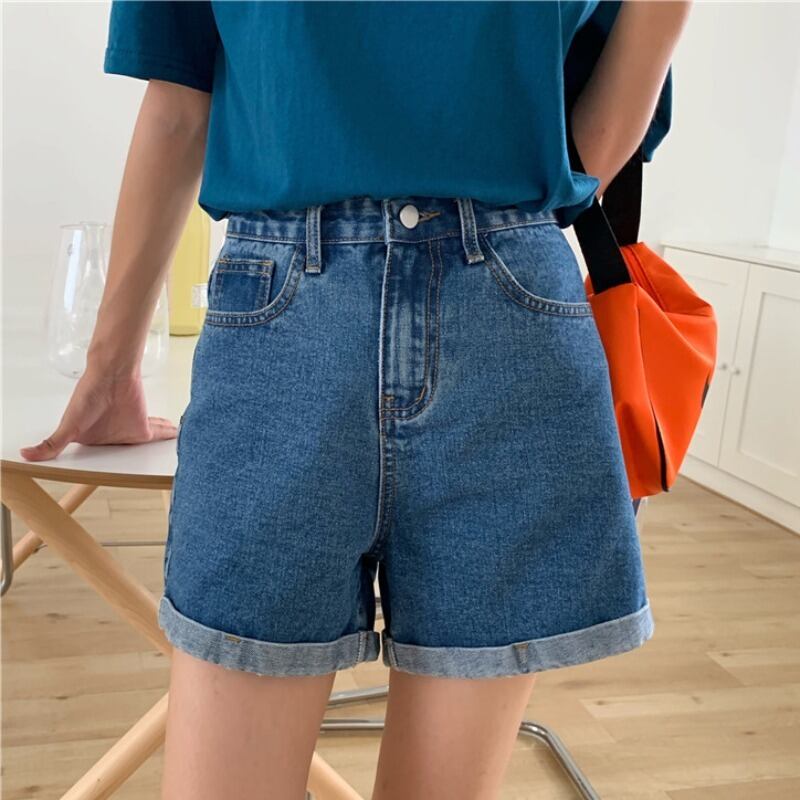 ショーツ スプリングルーズハイウェストウェスト薄手パンツ 春物 ブルマー YY-ファッション27884747309