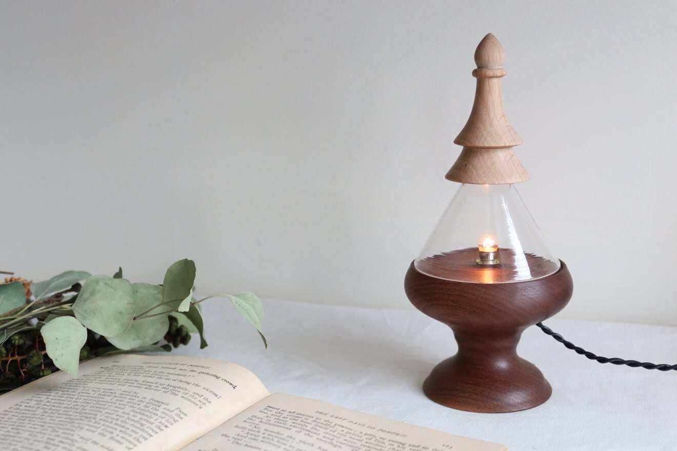 polku スタンドランプ ガラスツリー(大)